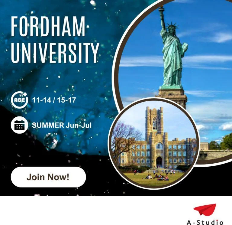 美國紐約福坦莫大學校園全包式校園營隊